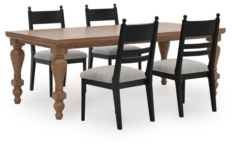 Greddinton - Dining Table Set complete set