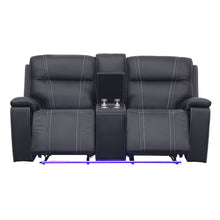Hartley - Reclining Console Loveseat