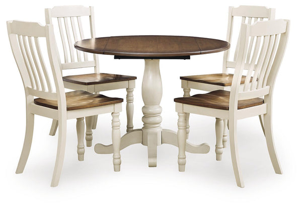 Wirloni 5-Piece Dining Table Set at Savon Furniture Gallery, Visalia CA
