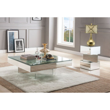 Dominic - 40" Coffee Table - Mirrored