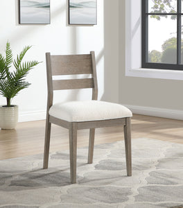 Cornelia - Wood Dining Side Chair (Set of 2) - Coastal Gray