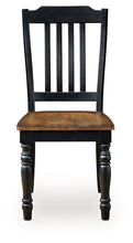 Clorazi - Dining Room Side Chair (Set of 2) - Black / Brown