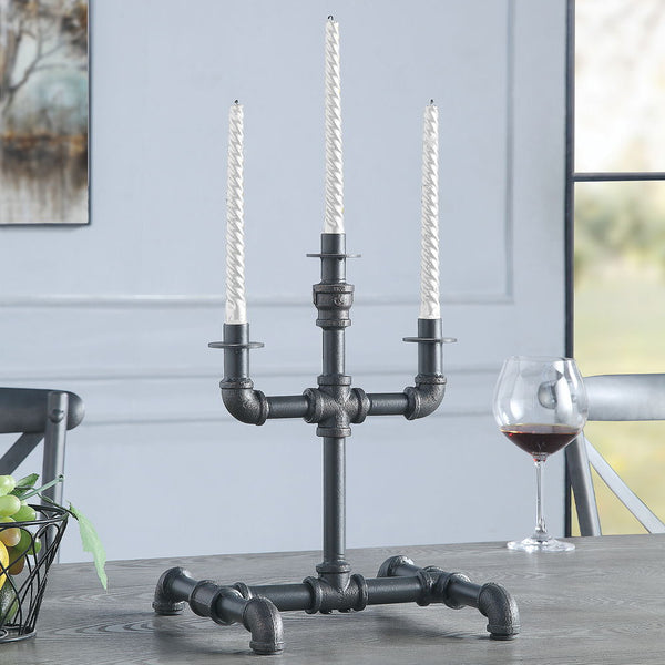 Brantley Candle Holder Sandy Gray