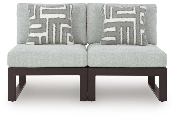Beachloft 2-Piece Outdoor Sectional Black