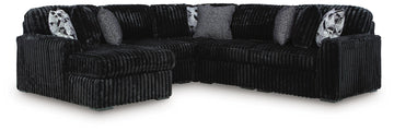 Midnight-Madness - 5 Piece Sectional
