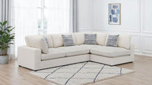 Serene 4 Piece Upholstered Modular Sectional Sofa – Beige