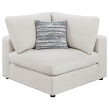 Serene 4 Piece Upholstered Modular Sectional Sofa – Beige