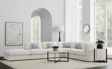 Serene 6 Piece Upholstered Modular Sectional Sofa – Beige