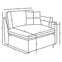 Hobson 4 Piece Upholstered Modular Sectional Sofa – Charcoal