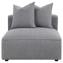 Jennifer 6 Piece Upholstered Modular Sectional – Grey