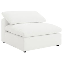 Raleigh 6 Piece Boucle Upholstered Modular Sectional with Ottoman 175.5" x 133.5" – Ivory