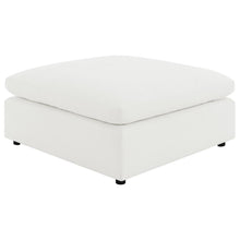 Raleigh 6 Piece Boucle Upholstered Modular Sectional with Ottoman 175.5" x 133.5" – Ivory