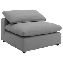 Raleigh 5 Piece Boucle Upholstered Modular Sectional – Grey