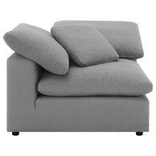 Raleigh 5 Piece Boucle Upholstered Modular Sectional – Grey