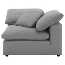 Raleigh 5 Piece Boucle Upholstered Modular Sectional – Grey