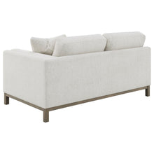Geneva Boucle Upholstered Sectional Chaise Sofa – Sand