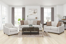 Christine 3 Piece Upholstered Sloped Arm Sofa Set – Beige