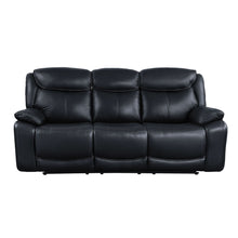 Ralorel - Sofa - Black Top Grain Leather