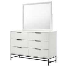 Sonora - 6-Drawer Dresser With Mirror - White
