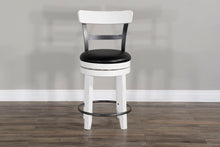 Carriage House - Barstool With Back & Swivel Cushion Seat