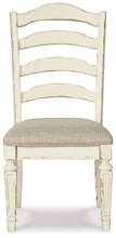 Realyn - Chipped White - Dining UPH Side Chair (Set of 2) - Ladderback