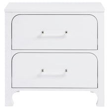 Anastasia - 2-Drawer Nightstand - Pearl White