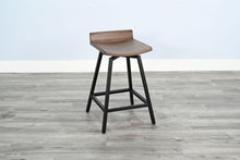 Doe Valley - 24"H Wood Swivel Stool - Buckskin