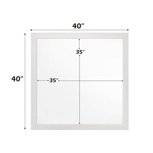 Casilda - Mirror - White