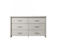 Celeste 57"W White 6-Drawer Dresser