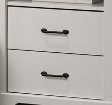 Elara 22"W White 2-Drawer Nightstand Bedside Table