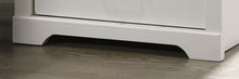 Elara 22"W White 2-Drawer Nightstand Bedside Table