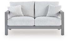Hurley Park - Loveseat With Cushion - Gray