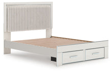 Zuraleus - Upholstered Panel Platform Storage Bed