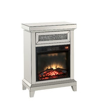 Noralie - Fireplace - Pearl Silver - 35"