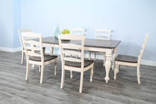 Carriage House - Pasadena Rectangular Dining Table With Extensions - Buckskin / Marble White