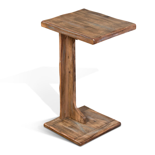 Arizona Sofa Mate Table Weathered Brown