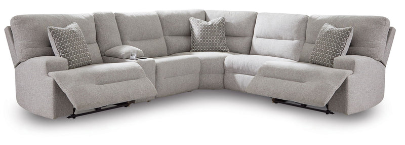Acklen Place - 6 Piece Reclining Sectional complete set