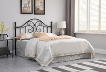 Bailey - Metal Queen / Full Open Frame Headboard - Black