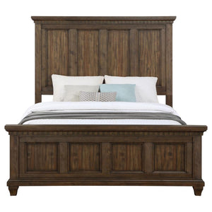 Bennington - Wood Eastern King Panel Bed - Acacia Brown