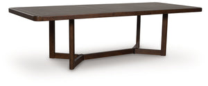 Dilenno - Dark Brown - Rectangular Dining Room Extension Table