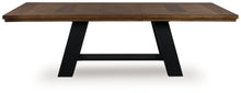 Greddinton - Brown / Black - Dining Extension Table