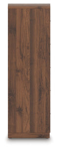 Fortlorn - Walnut Brown - Five Drawer Chest
