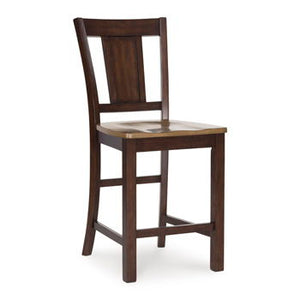 Rylandeen - Light Brown / Dark Brown - Barstool (Set of 2)