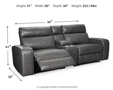 Samperstone - Power Reclining Sectional