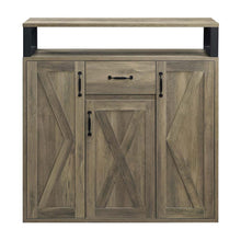 Abiram - Server - Rustic Oak Finish