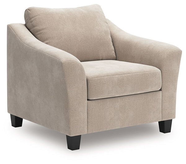 Willarae Chair And A Half Taupe