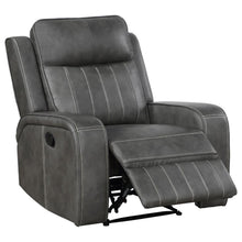 Raelynn 3 Piece Upholstered Reclining Sofa Set – Grey