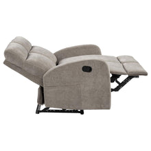 Hamilton 3 Piece Chenille Manual Reclining Sofa Set – Sand