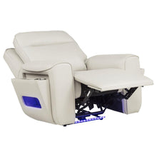 Rojas 3 Piece Dual Power Reclining Sofa Set with Drop-Down Console – Greige