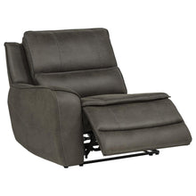 Marcell 7 Piece L-Shaped Power Reclining Sectional with Dual Consoles – Grey